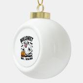 Halloween koe keramische bal ornament (Rechts)