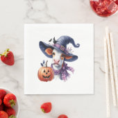 Halloween Koe met Herfst Servet (Insitu)