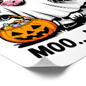 halloween koe poster (Hoek)