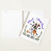 Halloween Koe Stier Laken Planner (Display)