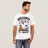 halloween koe t-shirt (Voorkant volledig)