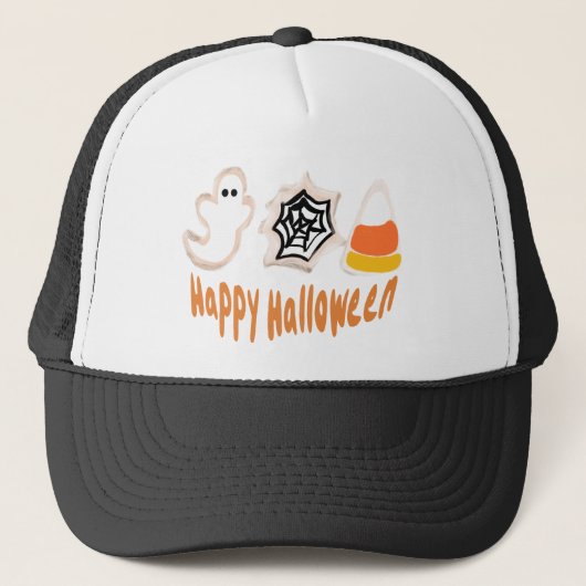Halloween Koekjes Bakker Bakken  Trucker Pet (Voorkant)