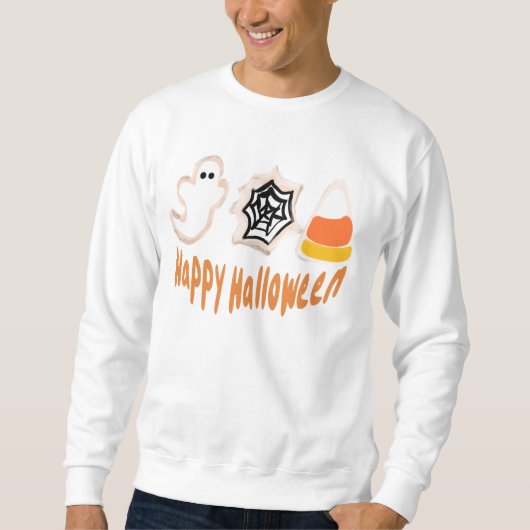 Halloween Koekjes Bakker Bakken Trui (Voorkant)