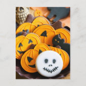 Halloween koekjes briefkaart (Voorkant)