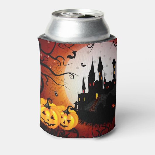 Halloween-Koelbox/gehakt-sceen Blikjeskoeler (Blikje Achterkant)