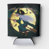 Halloween Koelbox/heks Blikjeskoeler (Voorkant)