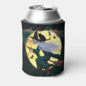 Halloween Koelbox/heks Blikjeskoeler (Blikje Achterkant)