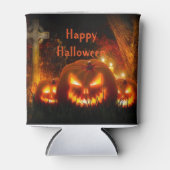 Halloween-Koelbox/Jack-O-Lantern Blikjeskoeler (Voorkant)