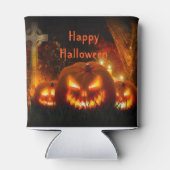 Halloween-Koelbox/Jack-O-Lantern Blikjeskoeler (Achterkant)