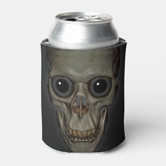 Halloween Koelbox/schedel Blikjeskoeler (Blikje Voorkant)