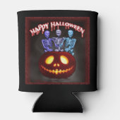 Halloween Koelbox/Skeletten Blikjeskoeler (Achterkant)