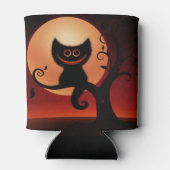 Halloween Koelbox/Zwarte Kat Blikjeskoeler (Achterkant)