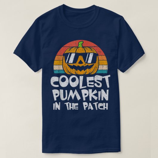 Halloween koelste pompoen in de patch Toddler Boy T-shirt (Design voorkant)