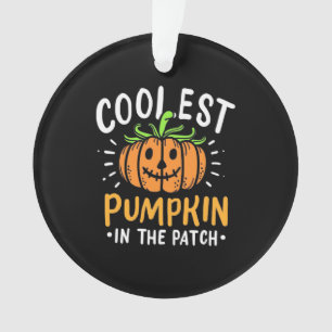 Halloween koelste pompoen in de pleister ornament