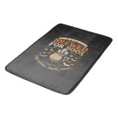 Halloween Koffie Geest Viering Badmat (Gekanteld)