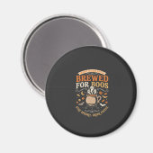 Halloween Koffie Geest Viering Magneet (Voorkant / Achterkant)
