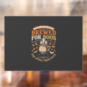 Halloween Koffie Geesten Feest Raamsticker (Vel 2)