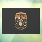 Halloween Koffie Geesten Feest Raamsticker (Vel 3)