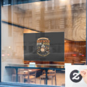 Halloween Koffie Geesten Feest Raamsticker (Cafe Raam)