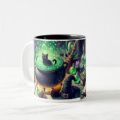 Halloween koffie mok (Voorkant links)