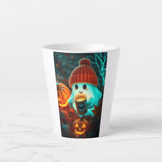 Halloween koffiebeker latte mok (Voorkant)