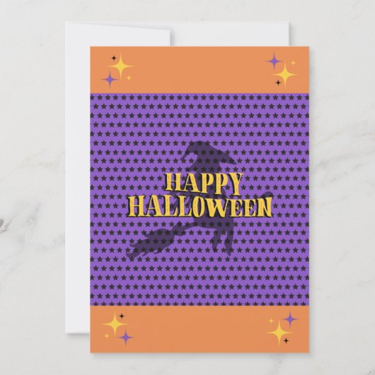 Halloween Koffiegeschenk Kaart Houder (Achterkant)