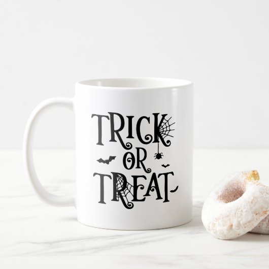 Halloween Koffiemok (Met donut)
