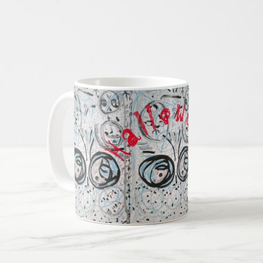 Halloween Koffiemok (Voorkant links)