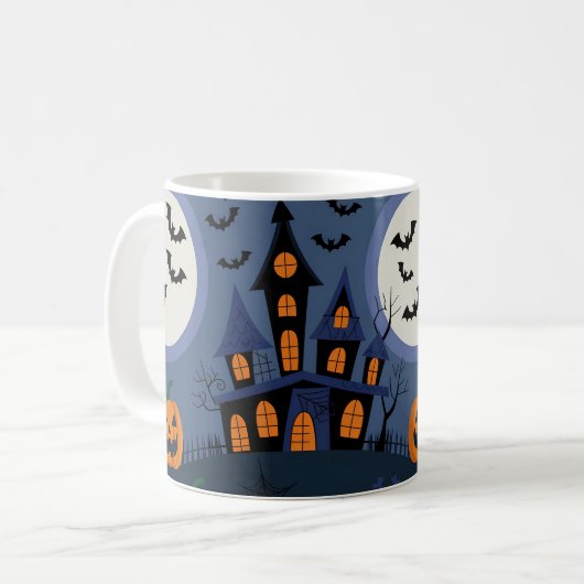 Halloween Koffiemok (Voorkant links)