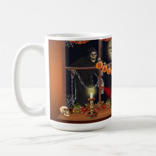 Halloween Koffiemok (Links)