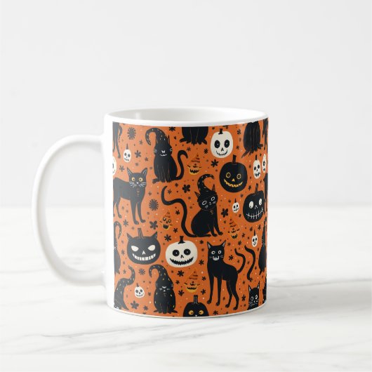 halloween koffiemok (Links)