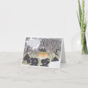 Halloween Koken Kaart