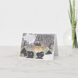 Halloween Koken Kaart