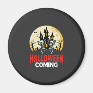 Halloween Komende Dansende Skeletten Geheime Kaste Magneet
