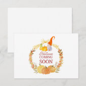 Halloween komt eraan kaart (Voorkant / Achterkant)