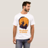 Halloween komt eraan t-shirt (Voorkant volledig)