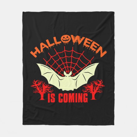 Halloween komt Halloween 2021 Fleece Deken (Voorkant)