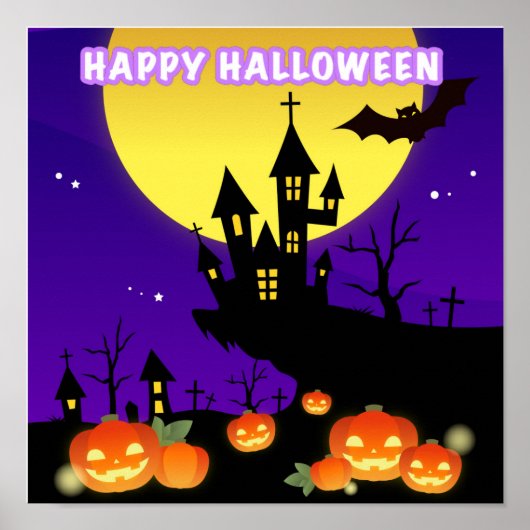 HALLOWEEN KOMT SNEL IN POSTER (Voorkant)