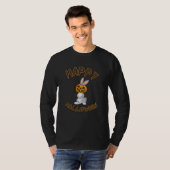 Halloween konijn pompoen horror cadeau idee t-shirt (Voorkant volledig)
