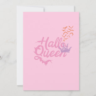 Halloween Koningin, Halloqueen, Retro Halloween Ku Feestdagenkaart