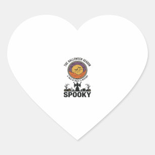 Halloween Koningin Little Miss Retro Heks_1 Hart Sticker