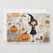 Halloween-kookplaat Kaart (Voorkant)
