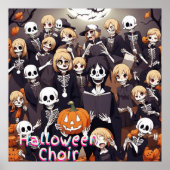 Halloween koor poster (Voorkant)