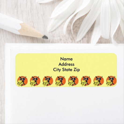  Halloween koppel Etiket (Insitu)