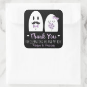Halloween koppels bruiloft dank u Stickers (Tas)