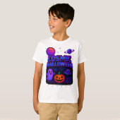 Halloween Kosmische Kleding Space Galaxy Unisex T-shirt (Voorkant volledig)