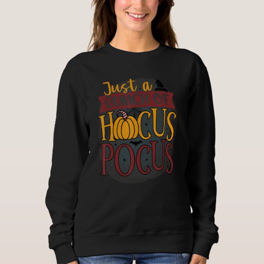 Halloween Kostuum Bos Van Hocus Pocus Fijne Hallo Trui (Voorkant)