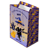 Halloween Kostuum Boy Wizard Verjaardagsfeest Medium Cadeauzakje (Achterkant Gekanteld)