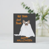 halloween-kostuum briefkaart (Staand voorkant)