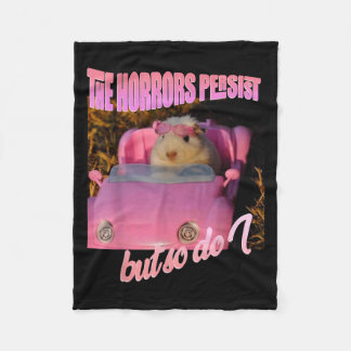 Halloween Kostuum - De Horrors Houden Aan Maar Ik Fleece Deken